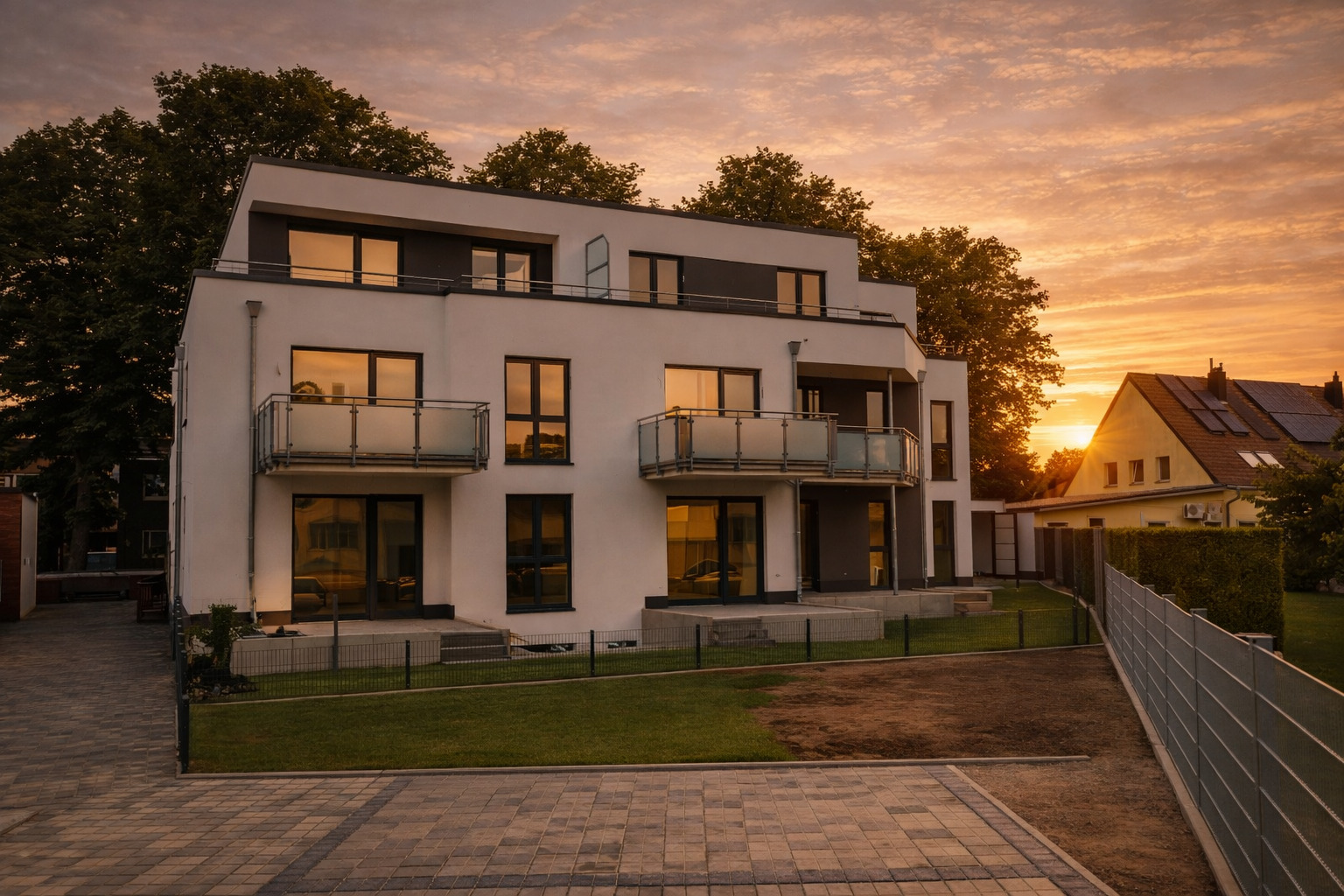 Neubau eines Wohnhauses mit 8 Wohneinheiten in Dormagen