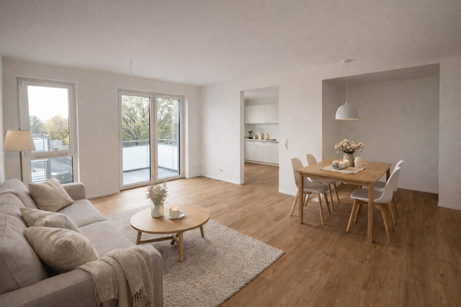 Neubau von 22 Wohneinheiten in Massivholzbauweise